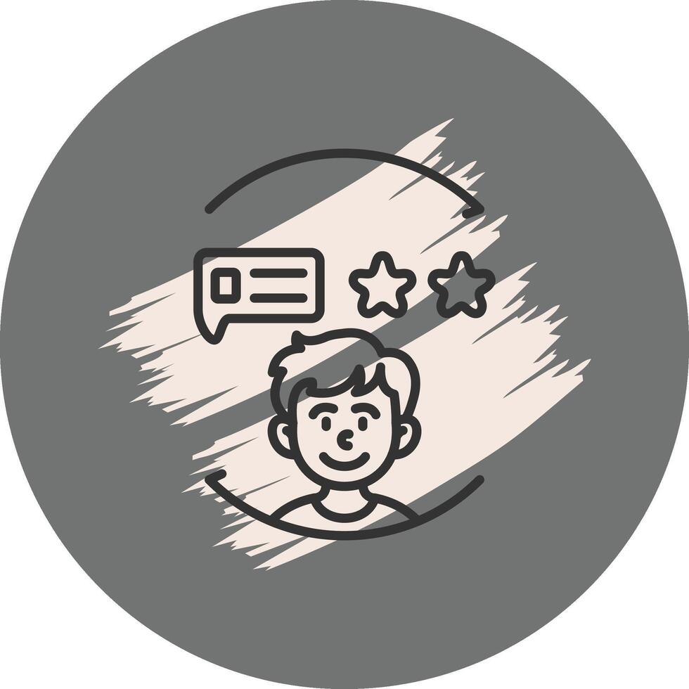 Feedback Loop Refined Flat Design Element vector