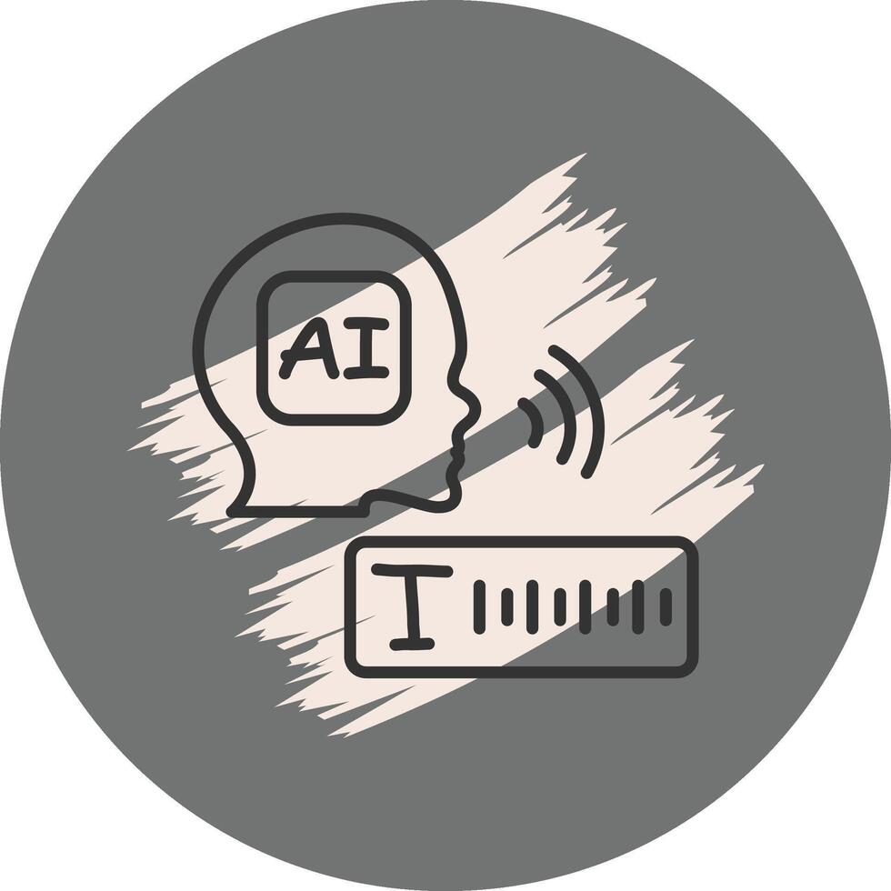 Speech to Text High Resolution Graphic Object vector