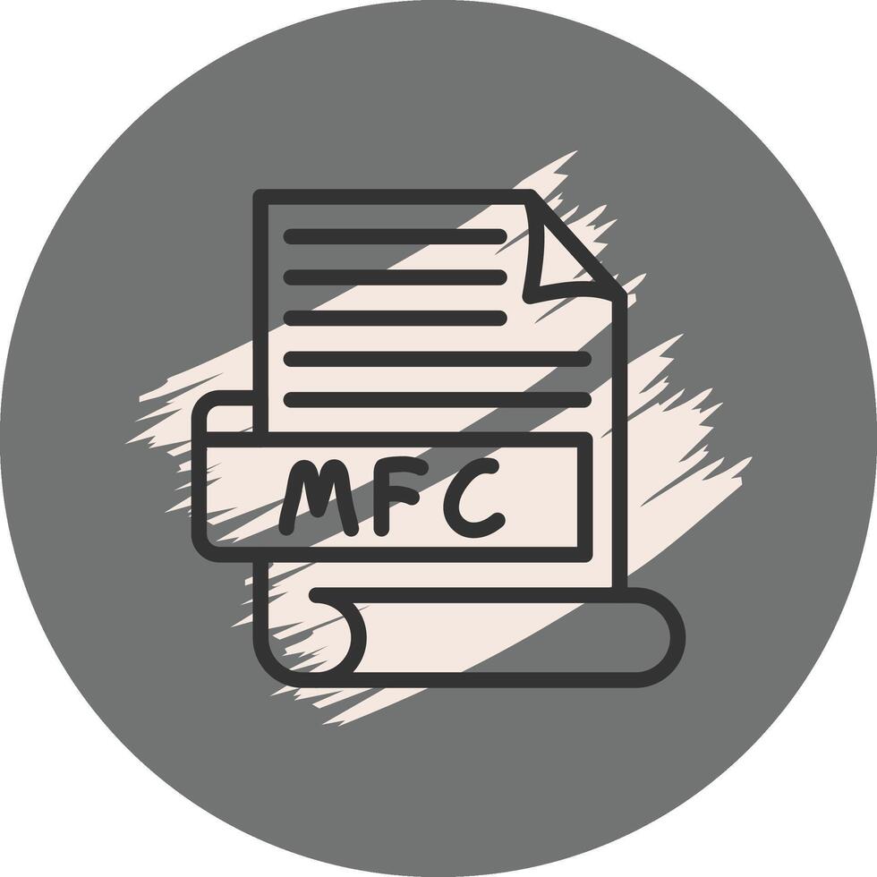MFC Dynamic Mobile App Symbol vector