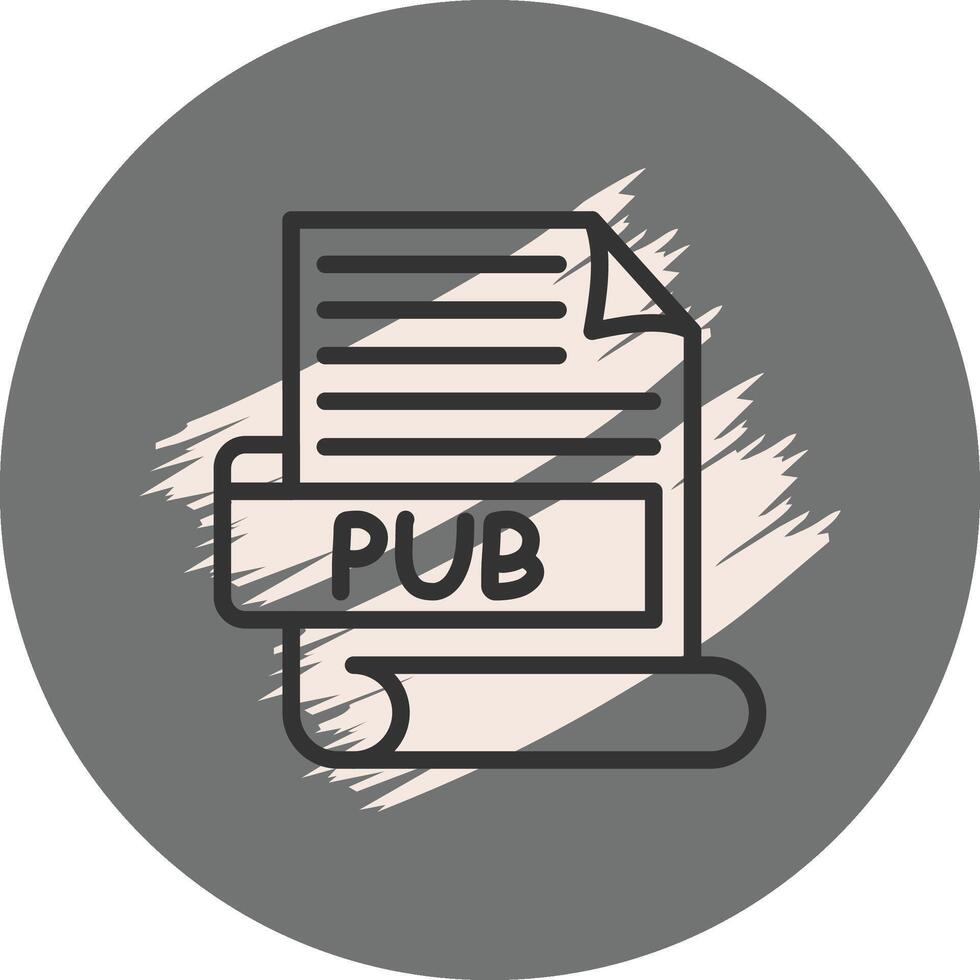 PUB Dynamic Mobile App Symbol vector