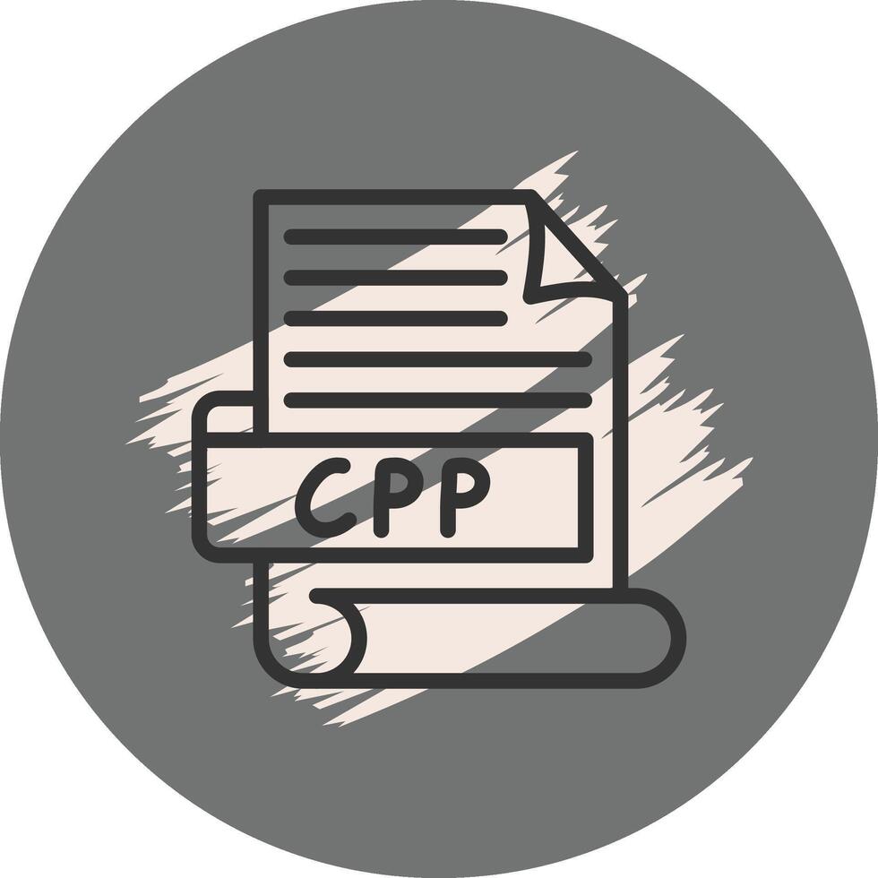 CPP Clear Flat Symbol vector