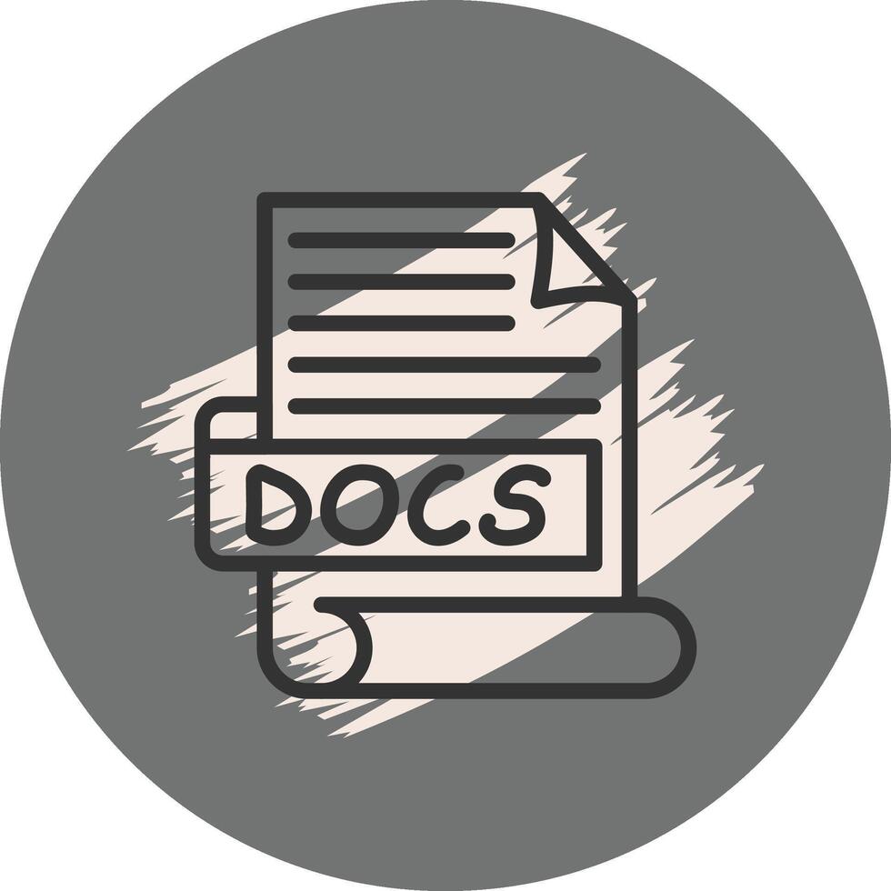 DOCS Distinct Creative Design Object vector