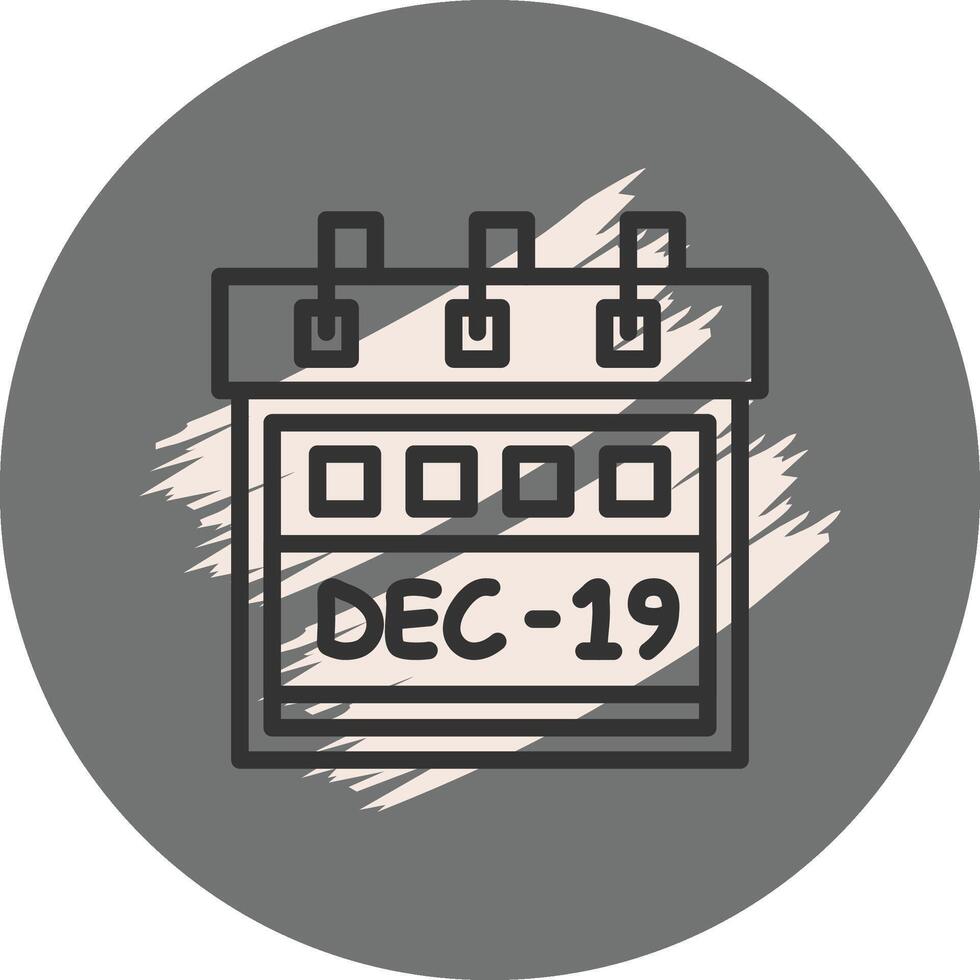 Nineteenth December Optimized Mobile App Design vector