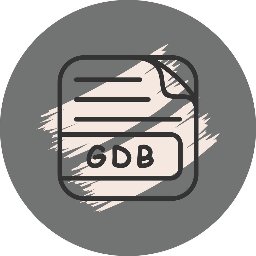 gdb archivo alto resolución gráfico objeto vector