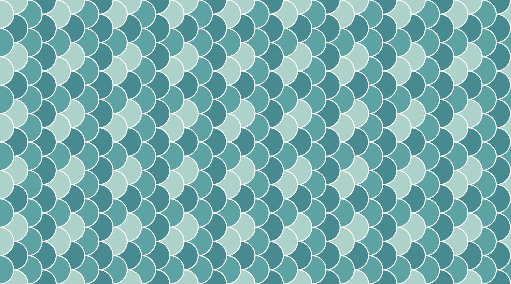 Serene teal scales pattern, ideal for backgrounds, textures, or website design. Evokes calmness, nature, and subtle elegance. Perfect for spa, wellness, or oceanthemed projects. vector