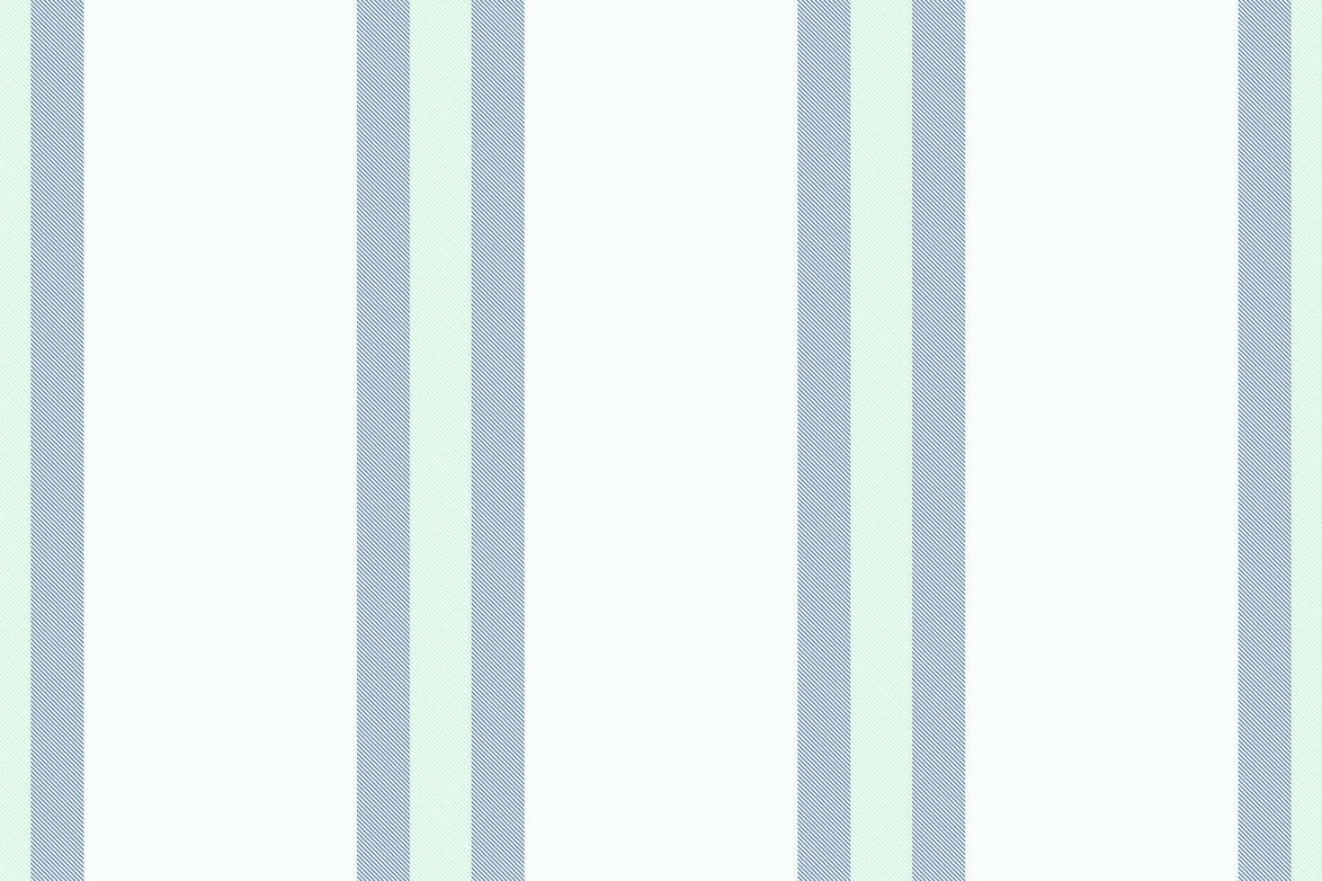 Clean stripe pattern with pastel blue and mint. Seamless vertical stripes. Ideal for backgrounds, textiles, design elements. Calming and versatile. vector