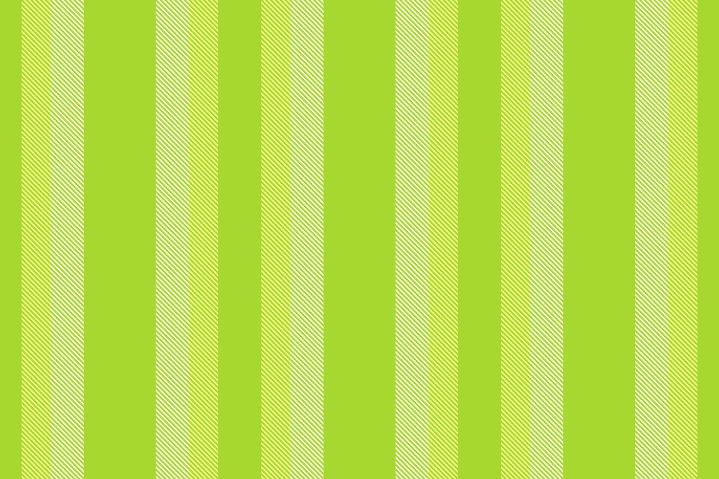 Vertical stripes in lime and pale green. Abstract background, seamless pattern for textile, wrapping paper, or design. Fresh, spring vibe versatile for creative projects. vector