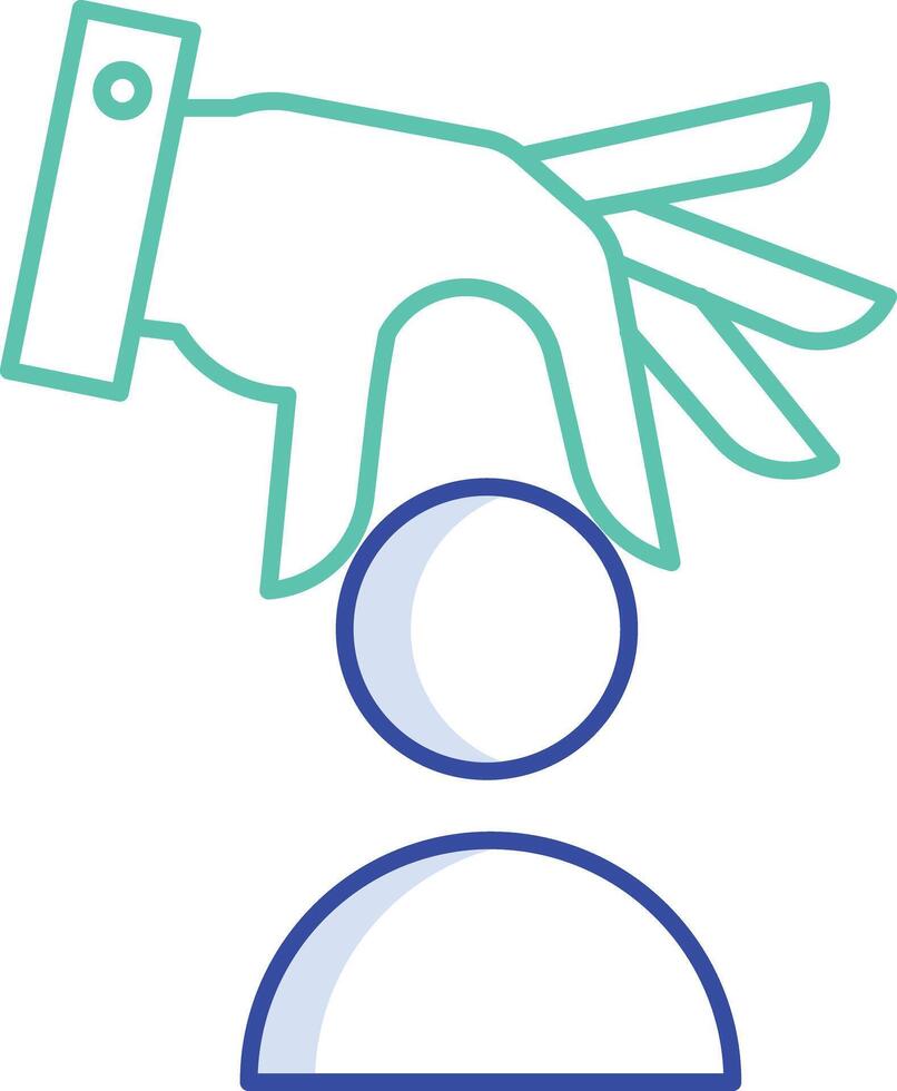 Outline Color Choose pic icon vector