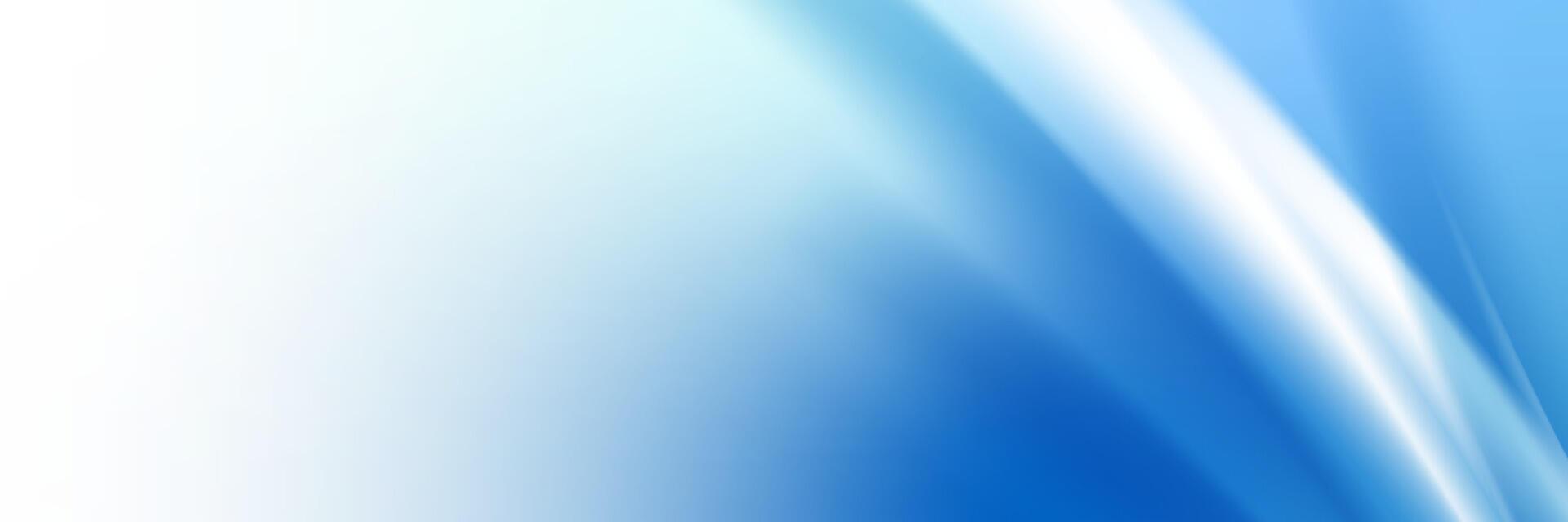 Blue and white minimal dynamic curved lines, abstract futuristic hi technology, wallpaper, web banner, and backdrop vector