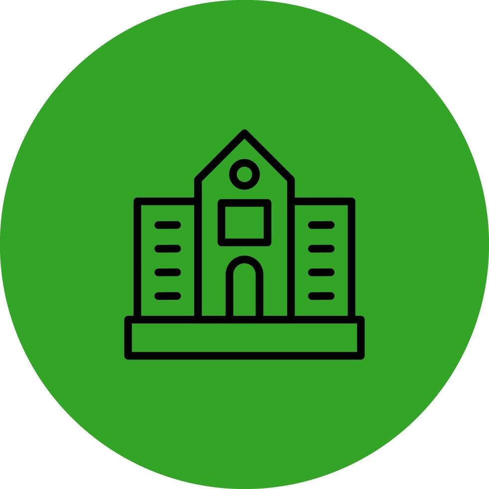 University Responsive App UI Shape vector