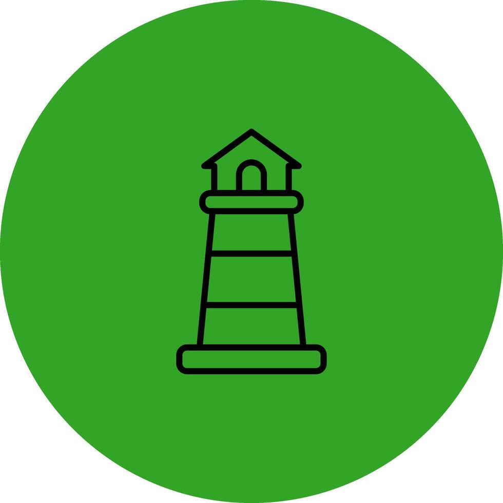 Lighthouse Smooth Mobile App Visual vector