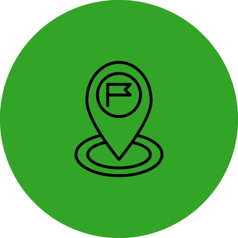 Destination Three Dimensional Interface Shape vector