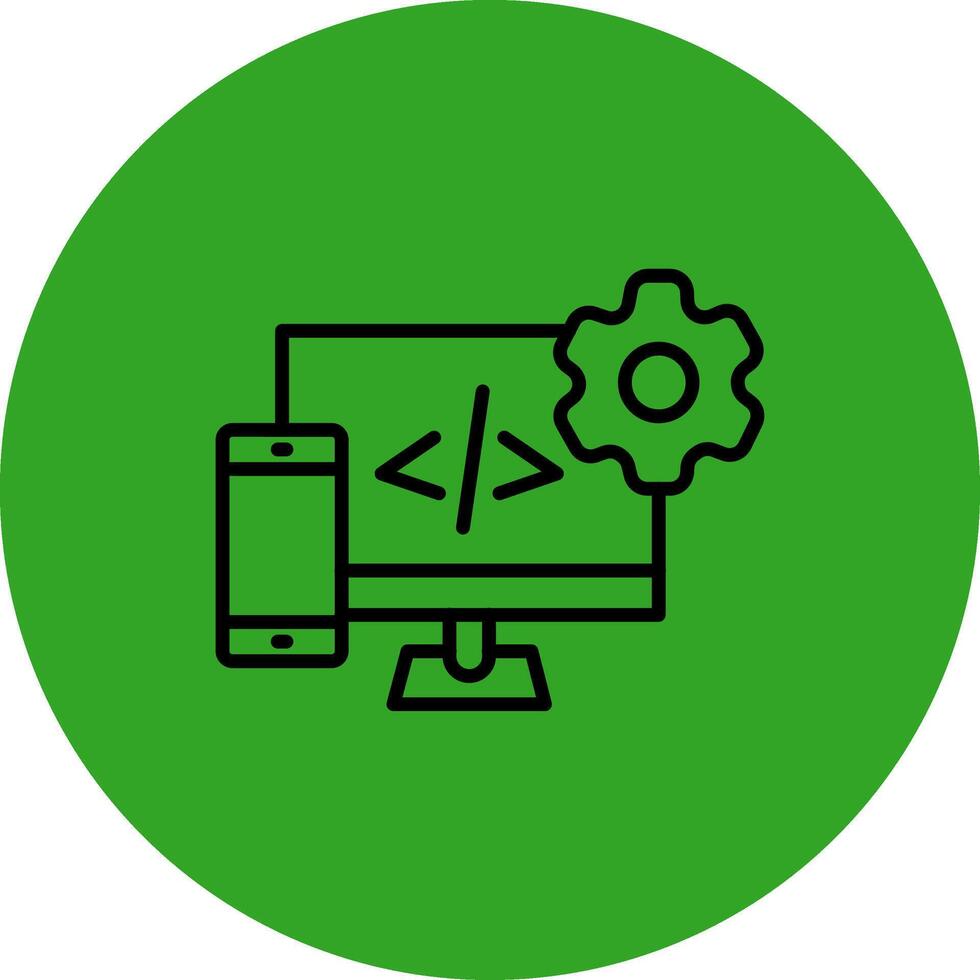 Software Vivid Application UI Element vector