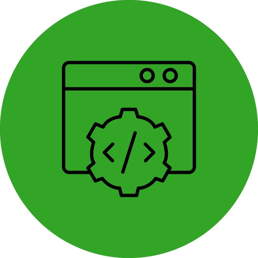 Build Minimal Design Style Badge vector