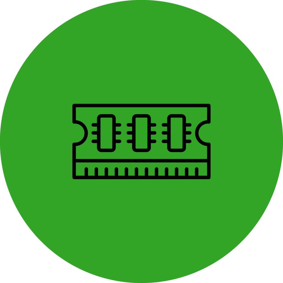 Memory Three Dimensional Rendered Symbol vector