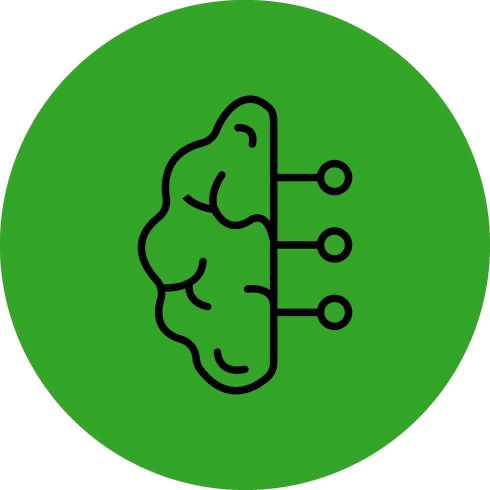 Machine Learning Sharp Edge Style Visual vector