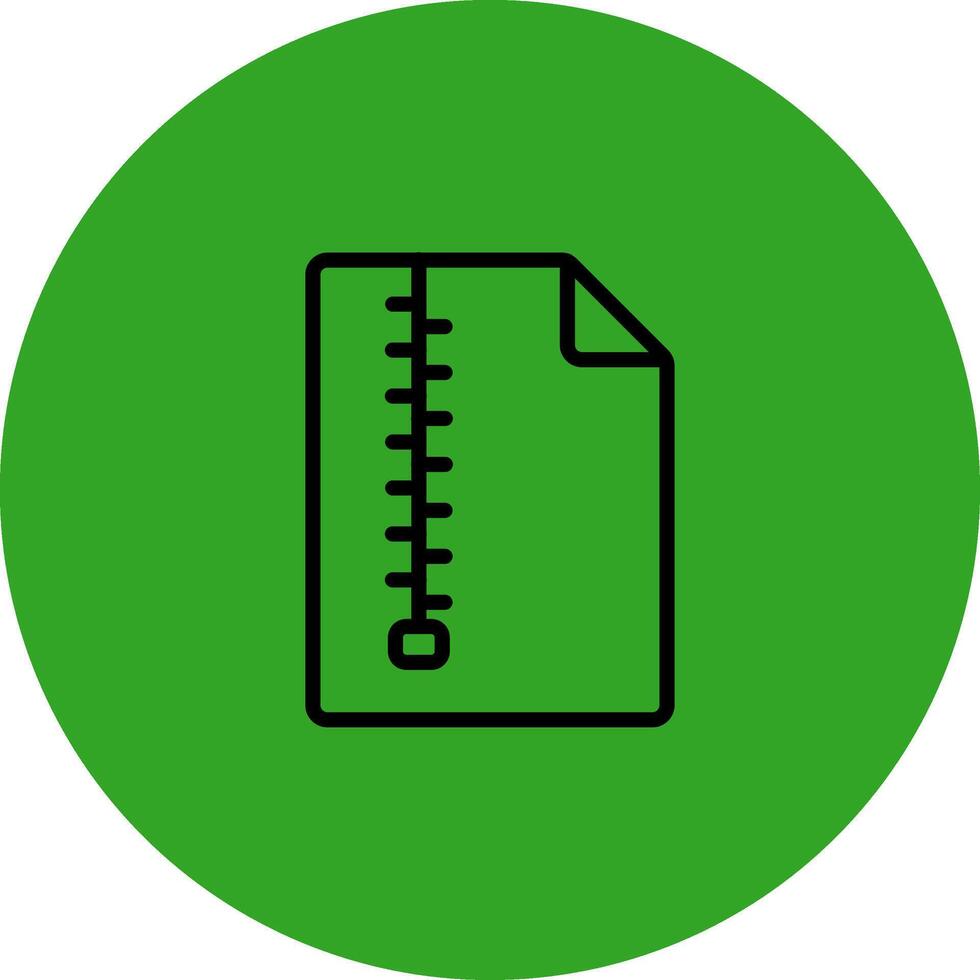 Compressed File Compact Web Icon Symbol vector