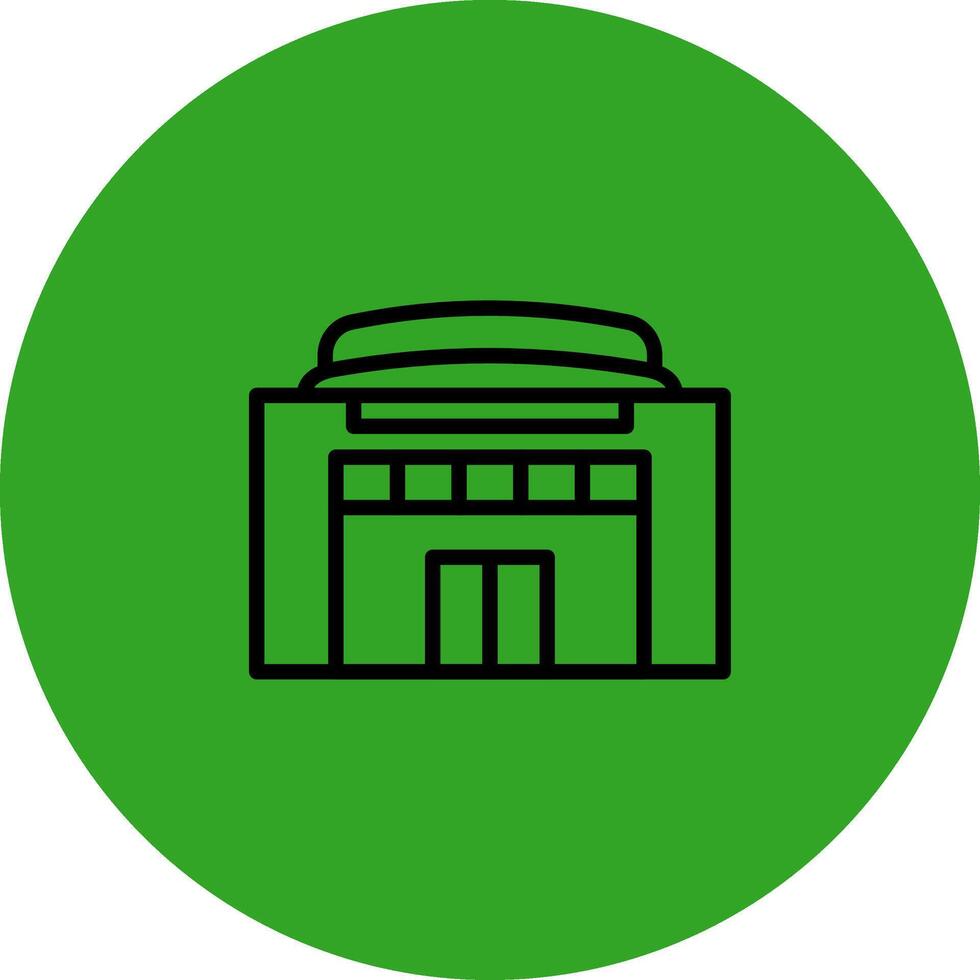 Community Center Smooth Mobile App Visual vector