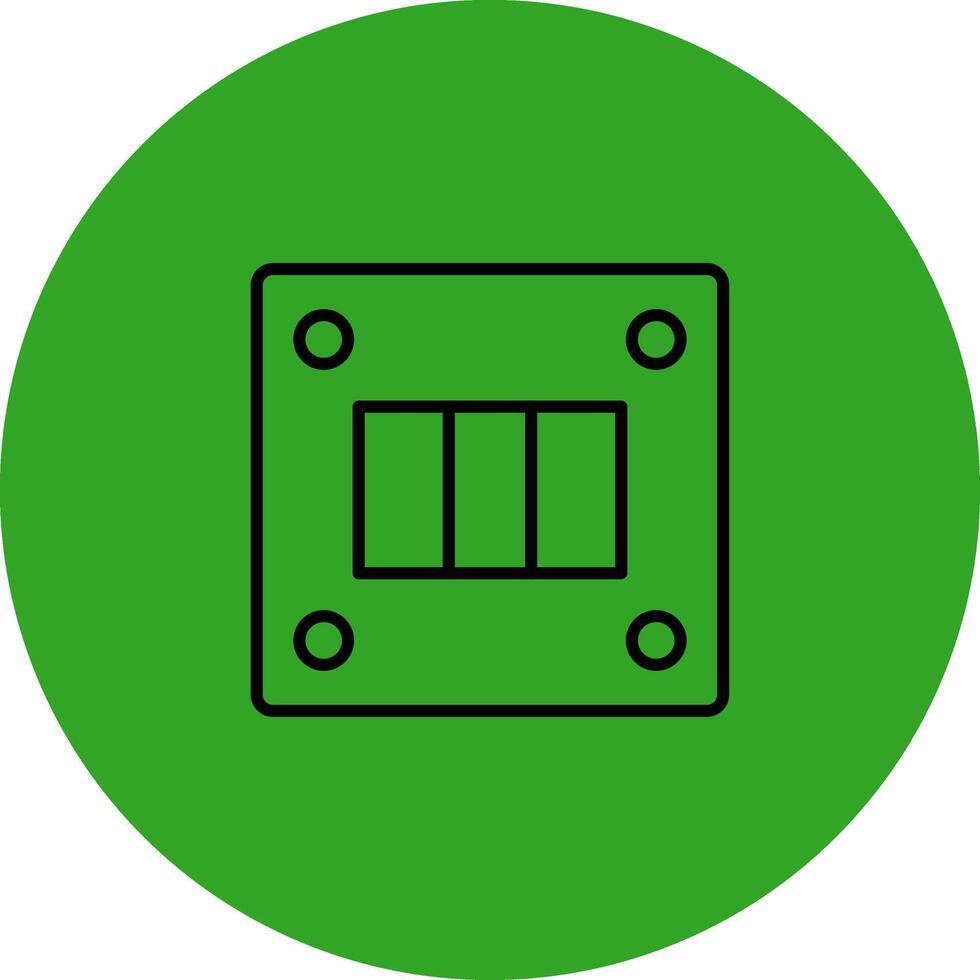 Switch Gradient Color Style Form vector