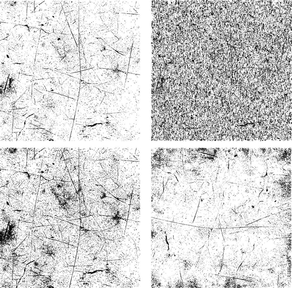 Bundle of grunge texture concrete series for graphic design elements. Grunge texture weathered stone and gritty vignette. To heighten depth, focus and atmosphere. vector