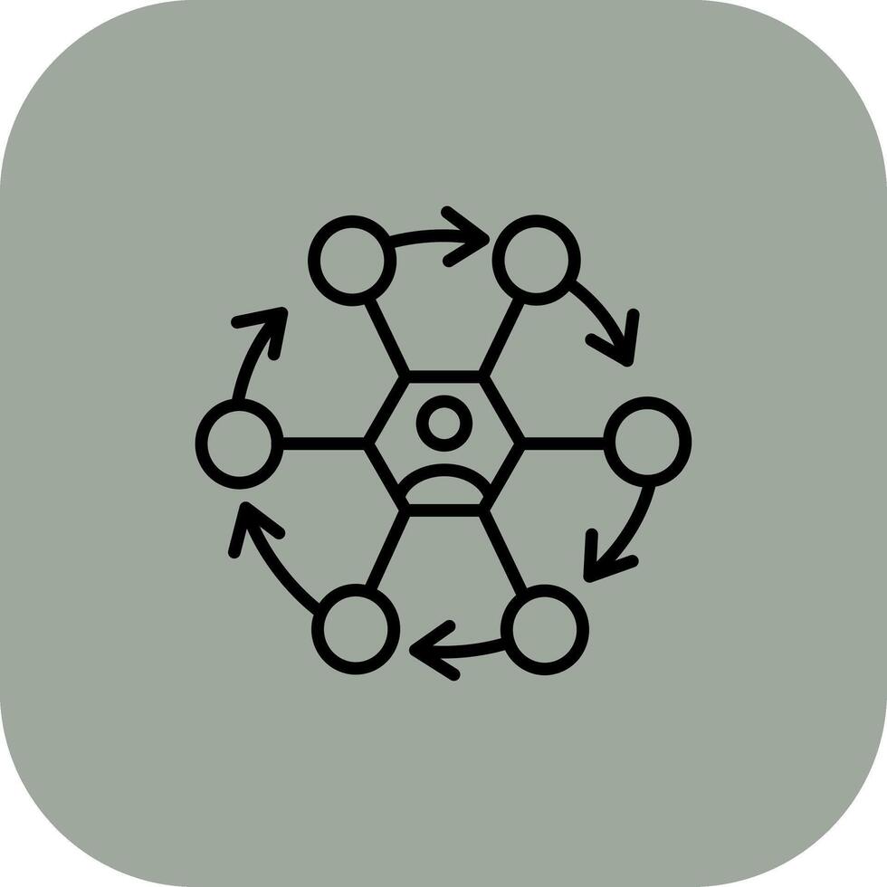 Information Resources Interactive User Interface Design vector