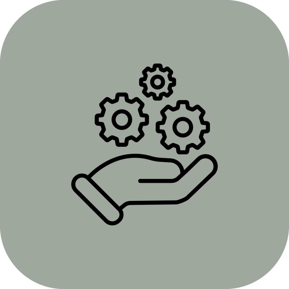 Management Service Application Focused UI Design vector