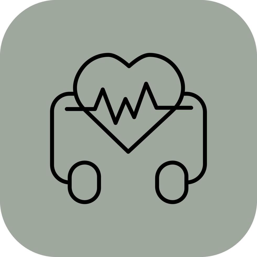 Defribillator Interactive User Interface Design vector