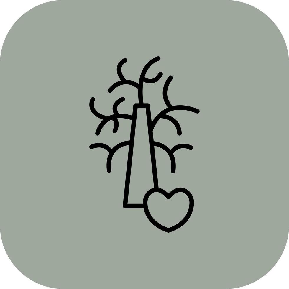 hug Tree User Interface Design Mark vector