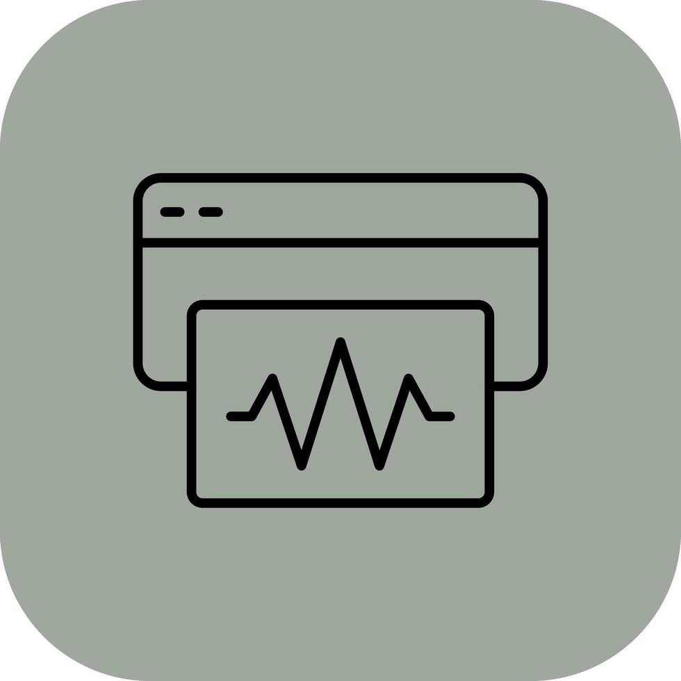 Seismograph Abstract User Interface Visual vector