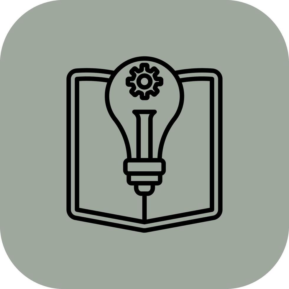 conocimiento aplicación establecido gráfico diseño vector