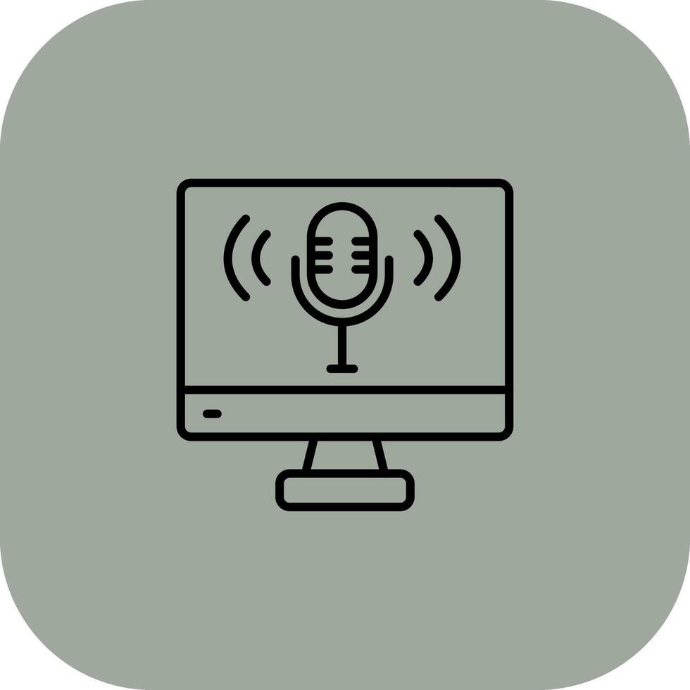 Podcast Responsive App UI Shape vector