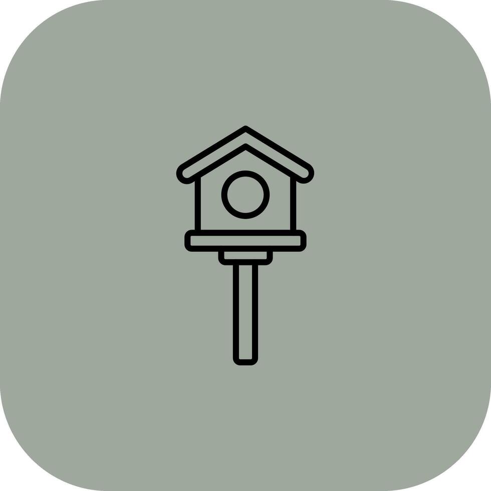 Bird Feeder Responsive App UI Shape vector