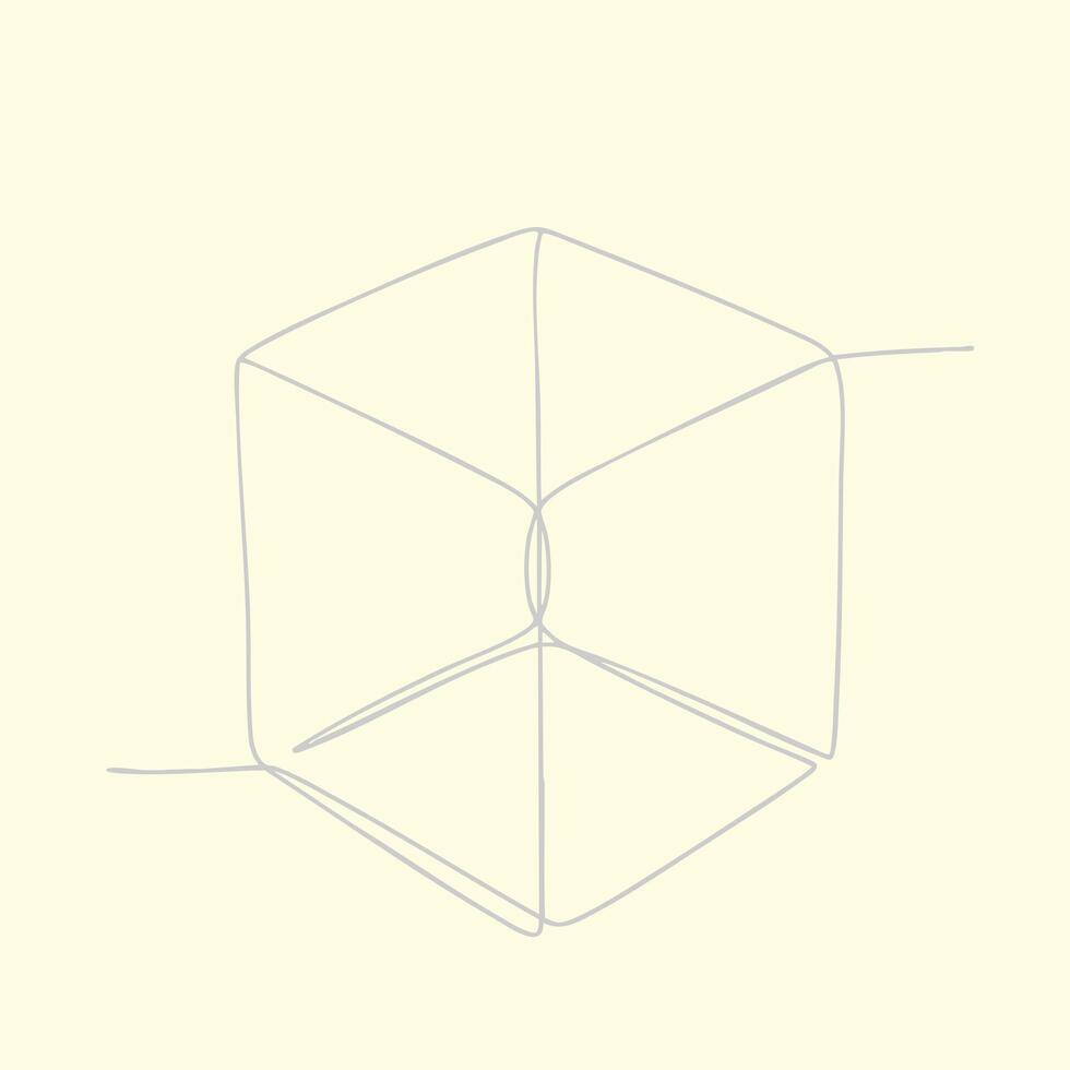 Close-up of a small, transparent glass container with a rounded base and a wide opening, placed on a plain with soft lighting vector