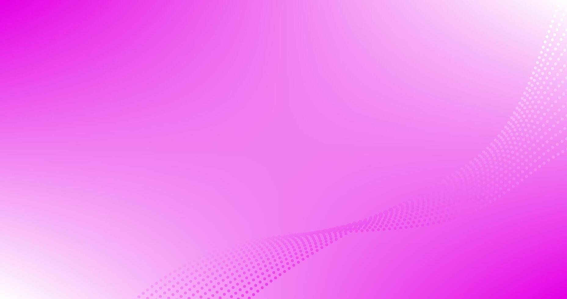 Abstract background with wave dots in pink colors Gradient vector