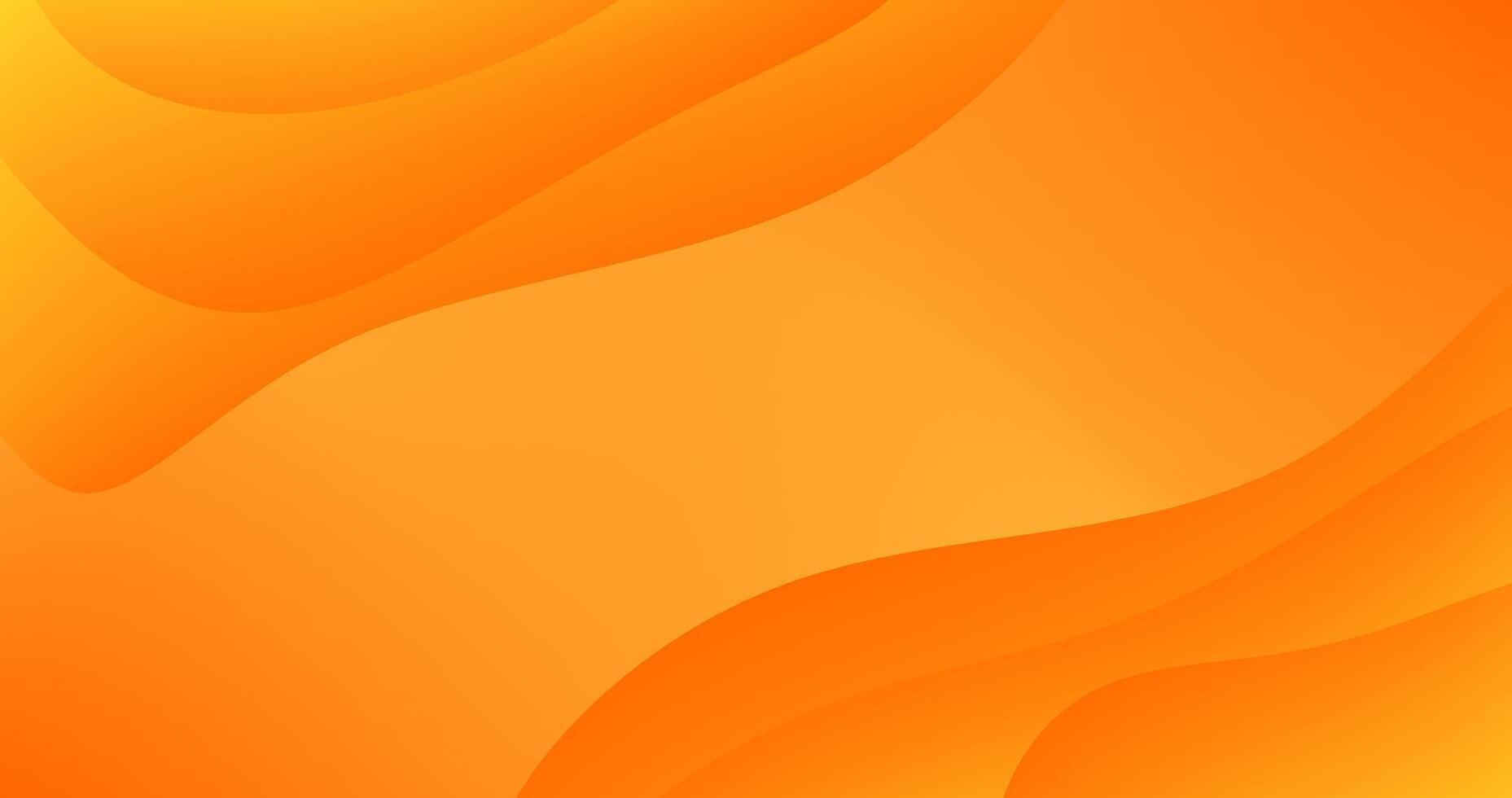 Gradient Orange abstract background with Fluid Mesh Copy Space design vector