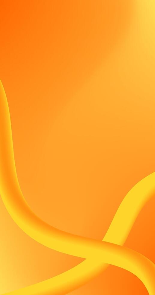 Gradient Abstract orange background with Curve Pipe lines Copy Space Design vector