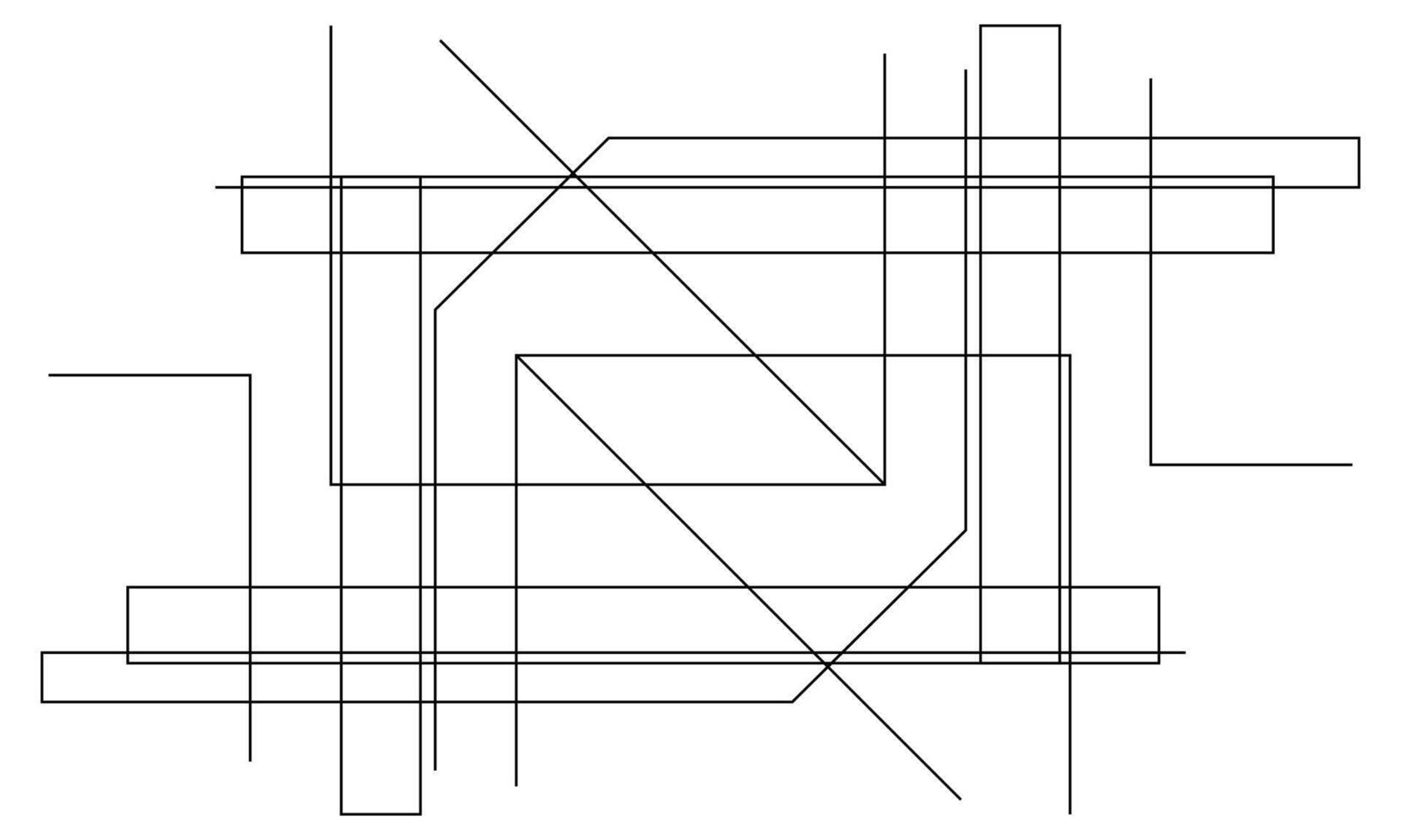 Minimalist Flat Abstract Background with Modern Vibes vector