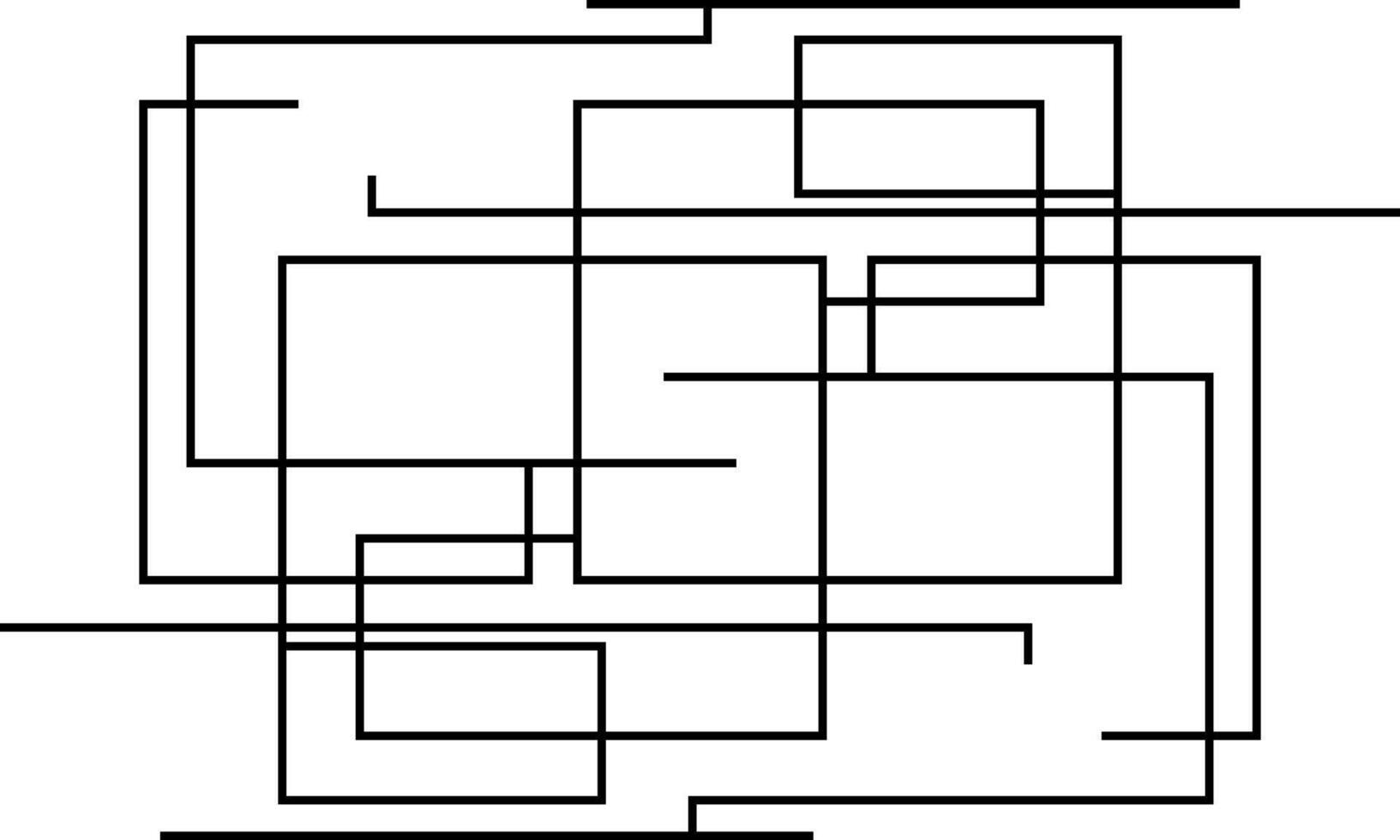 Abstract Flat Design Background with Geometric Shapes vector