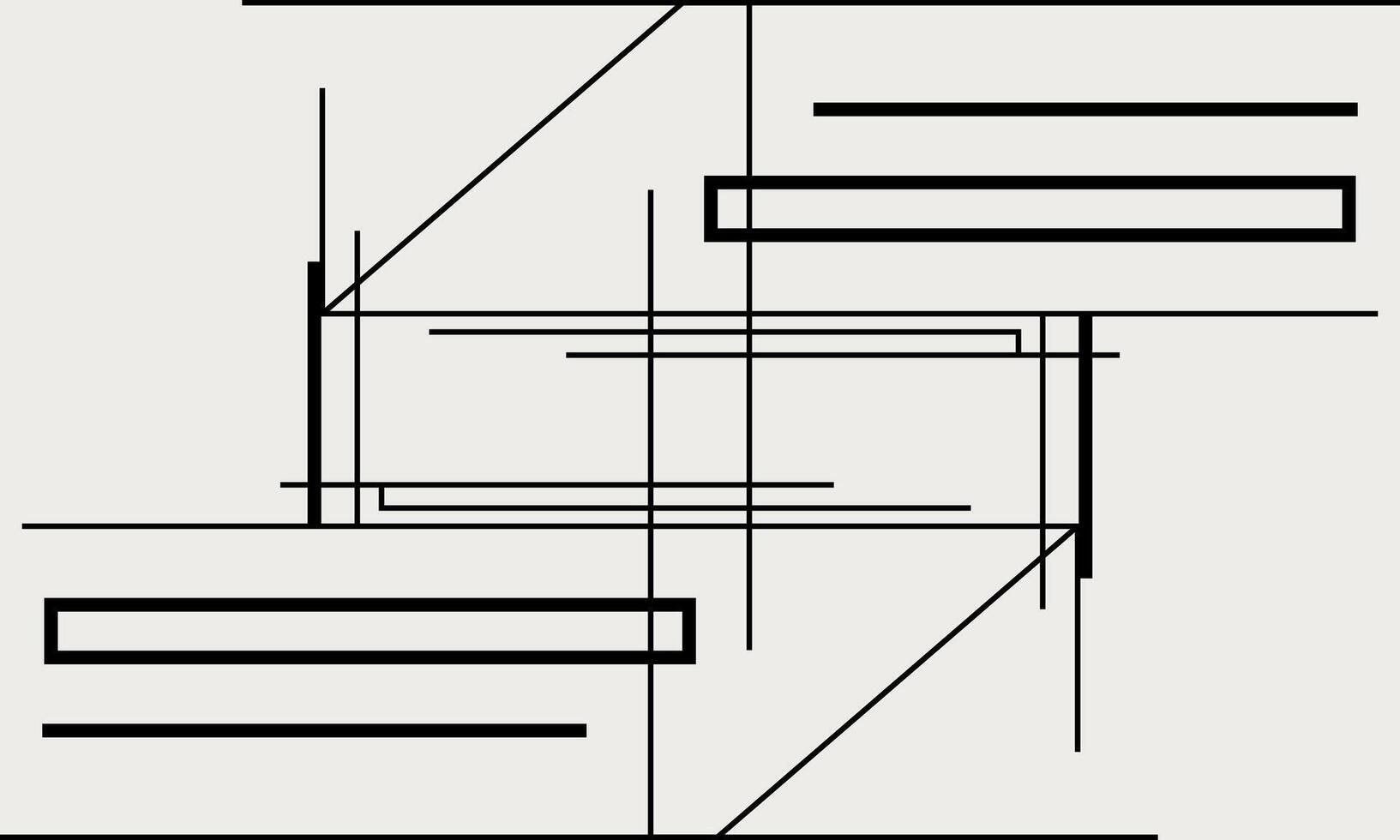 Flat Technology Background with Digital Vibe vector