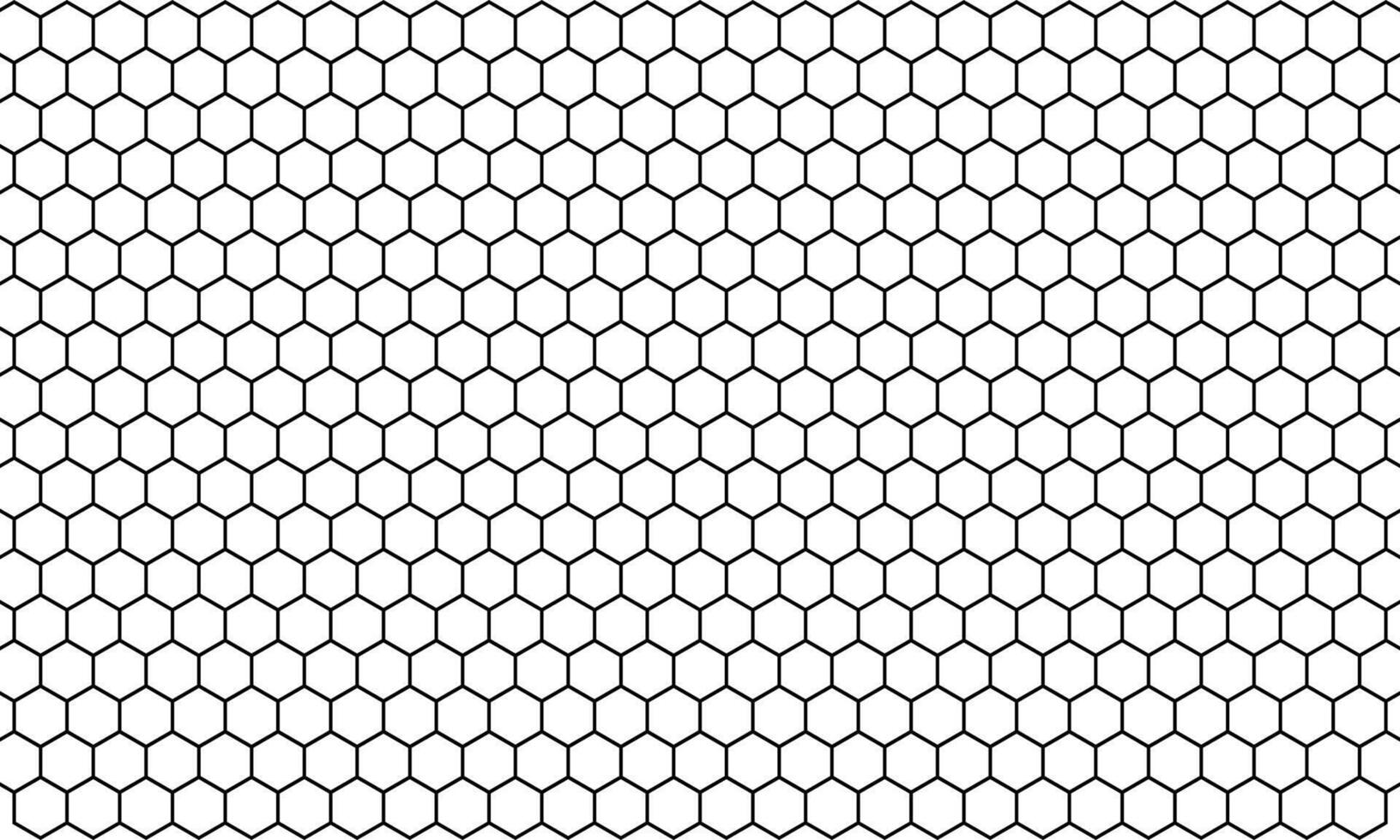 Hexagon pattern background with a seamless grid texture. vector