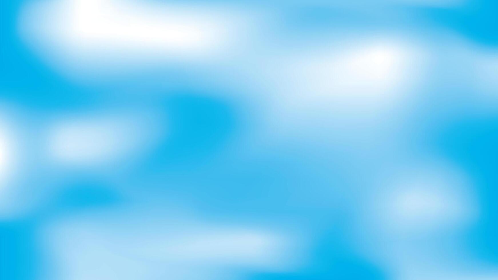 Beautiful clouds, abstract white and blue color gradient background. eps10 vector