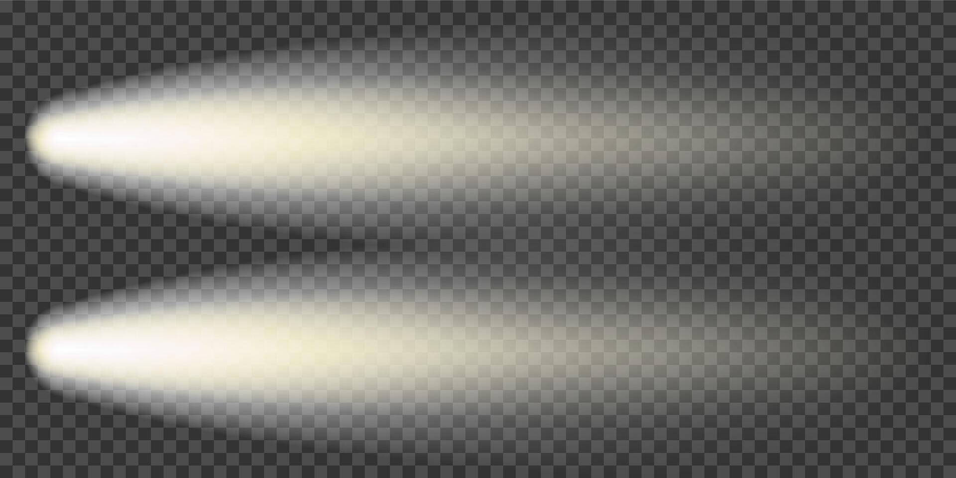 Dynamic light effect illustration vector