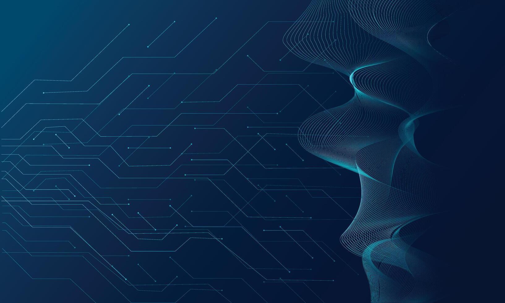 Motherboard technology abstract texture design. Creative banner concept for internet technology. Software coding. vector