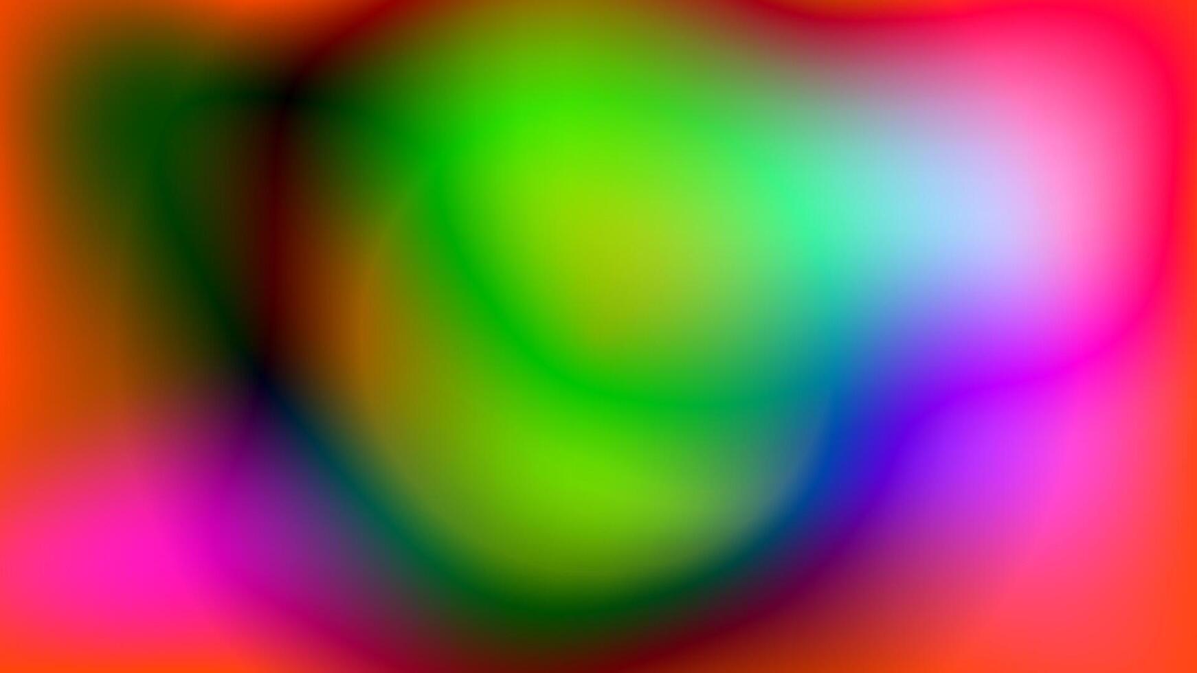 Intense Psychedelic Neon Color Blend Abstract Background vector