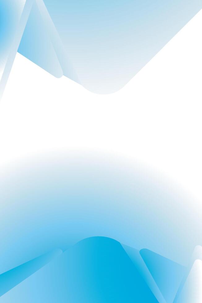 Blue gradient background with geometry shape vector
