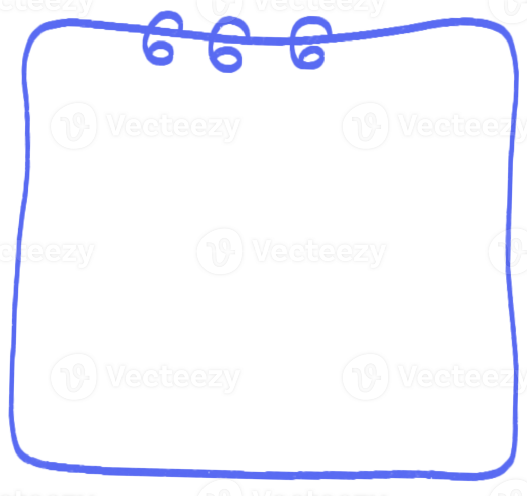 em branco bloco de anotações e papel folhas, Nota papel para Diário e planejador png