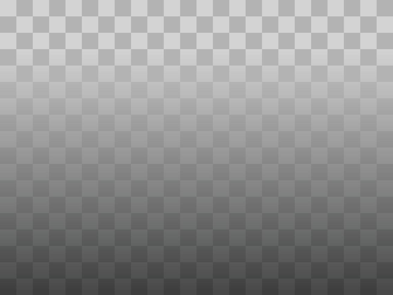 Vertical gradient shadow. Checkered pattern design. Black to grey fade. vector
