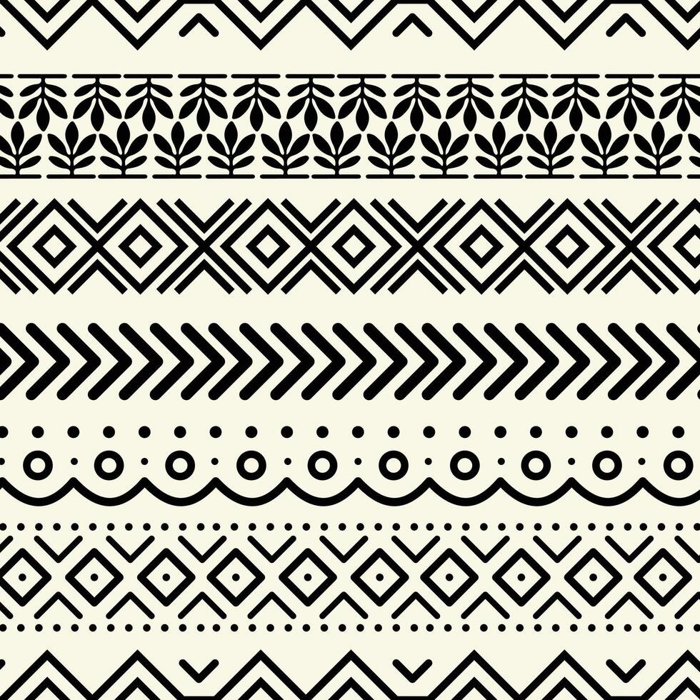 Hand-Drawn Ethnic Frame Patterns and Decorative Dividers vector