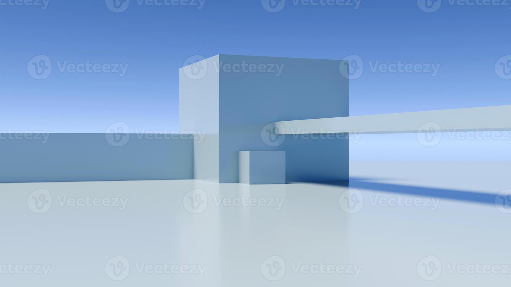 Abstract background of architecture stone texture background. Geometric pattern. 3d render of abstract futuristic architecture with empty floor. minimal exterior, product background. Geometric shapes. photo