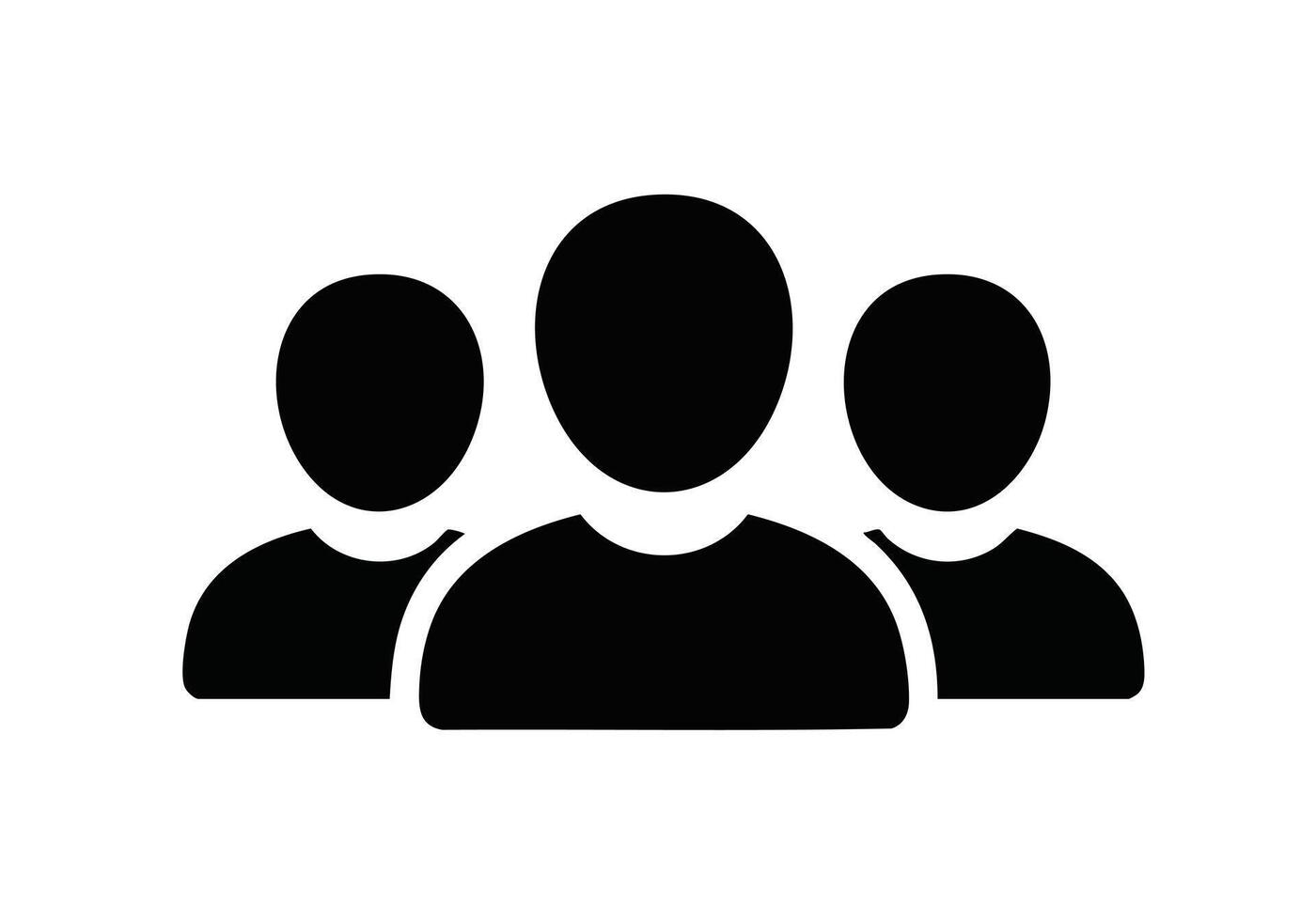 Teamwork and collaboration concept showing a group of people working together to achieve common goals, symbolizing community and partnership in business vector